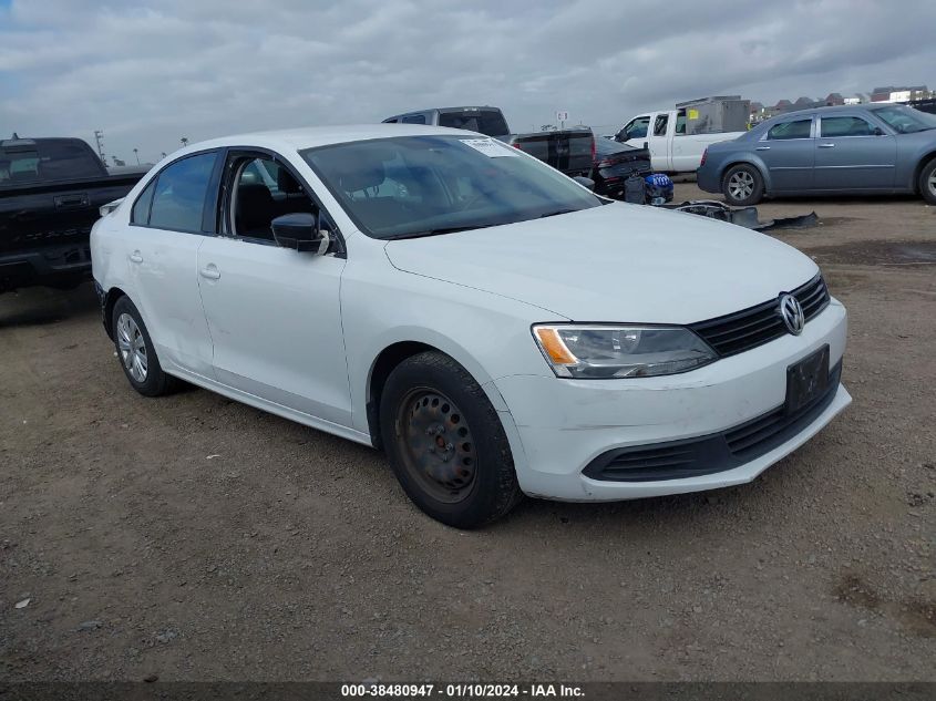 2014 VOLKSWAGEN JETTA 2.0L S