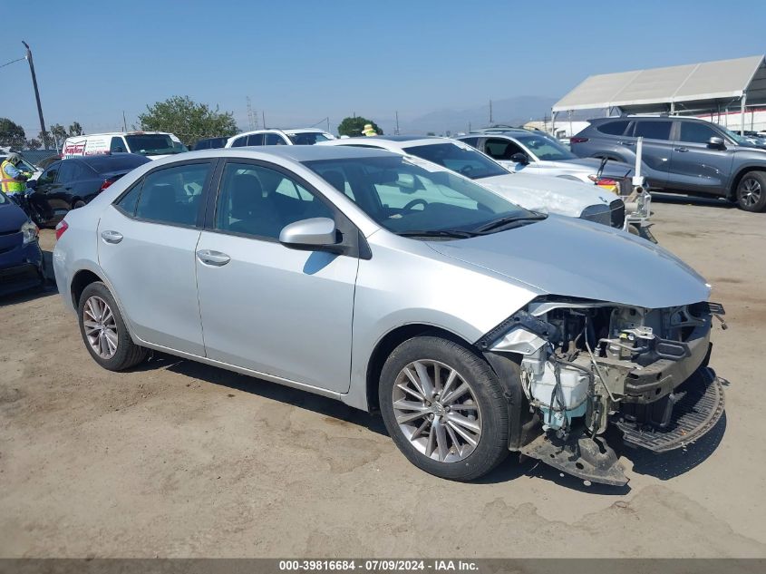 2015 TOYOTA COROLLA LE PLUS