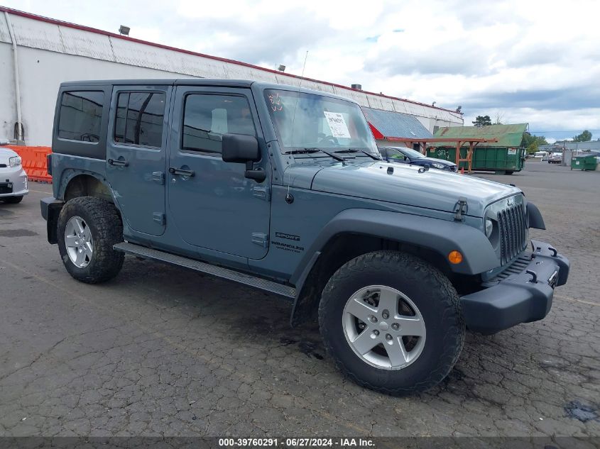 2014 JEEP WRANGLER UNLIMITED SPORT