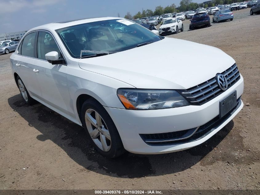 2013 VOLKSWAGEN PASSAT 2.0L TDI SE