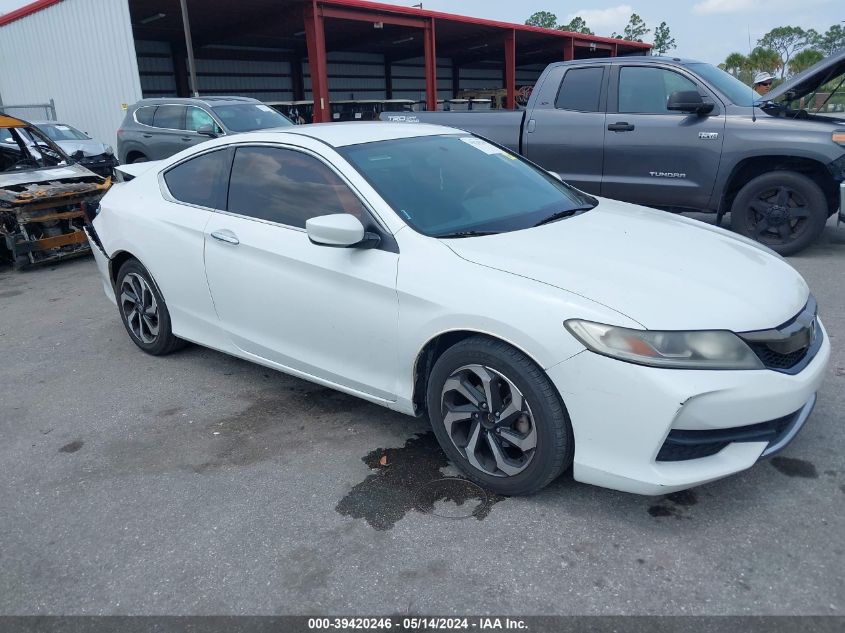 2017 HONDA ACCORD LX-S