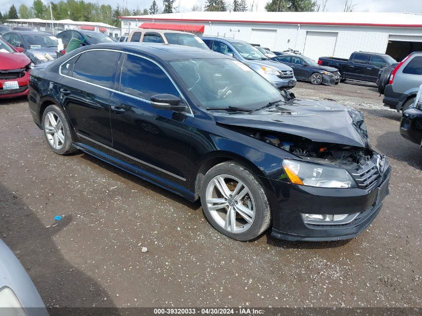 2013 VOLKSWAGEN PASSAT 2.0L TDI SEL PREMIUM