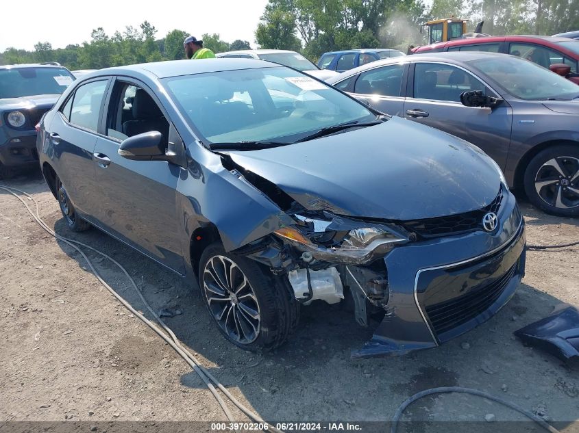 2015 TOYOTA COROLLA S PLUS