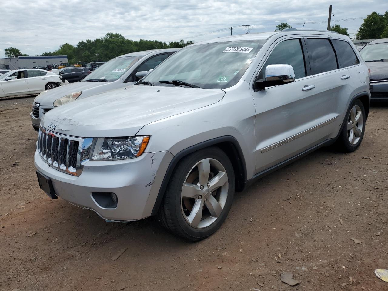 2012 JEEP GRAND CHEROKEE OVERLAND