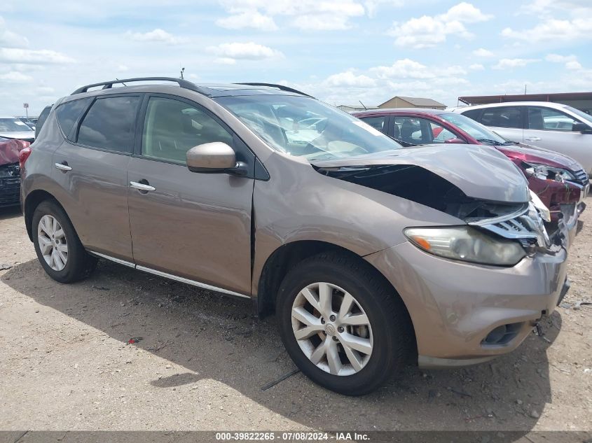 2012 NISSAN MURANO SL