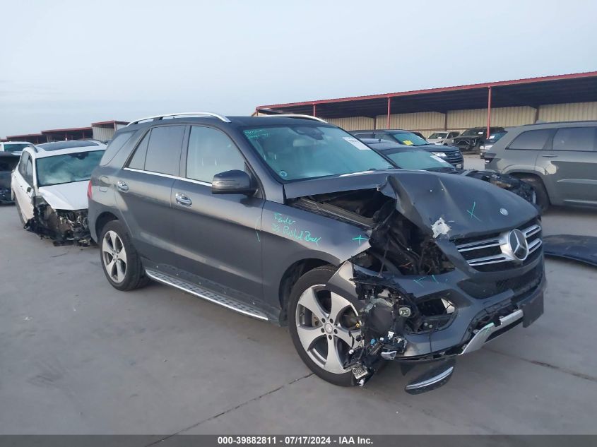 2016 MERCEDES-BENZ GLE 300D 4MATIC