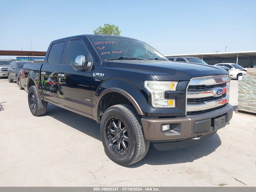 2016 FORD F-150 LARIAT