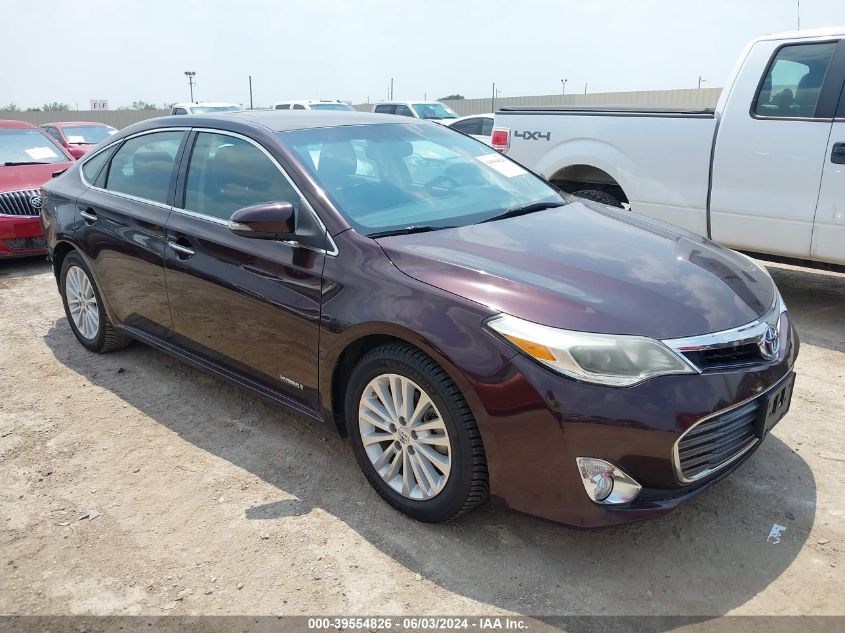 2015 TOYOTA AVALON HYBRID XLE TOURING