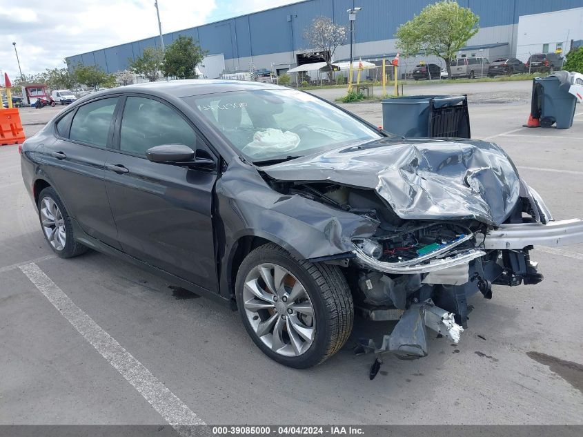 2015 CHRYSLER 200 S