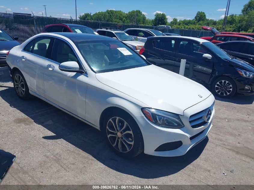 2016 MERCEDES-BENZ C 300 300 4MATIC