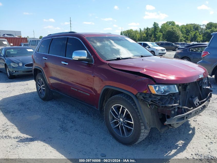 2017 JEEP GRAND CHEROKEE LIMITED 4X2