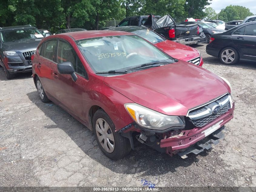 2013 SUBARU IMPREZA 2.0I