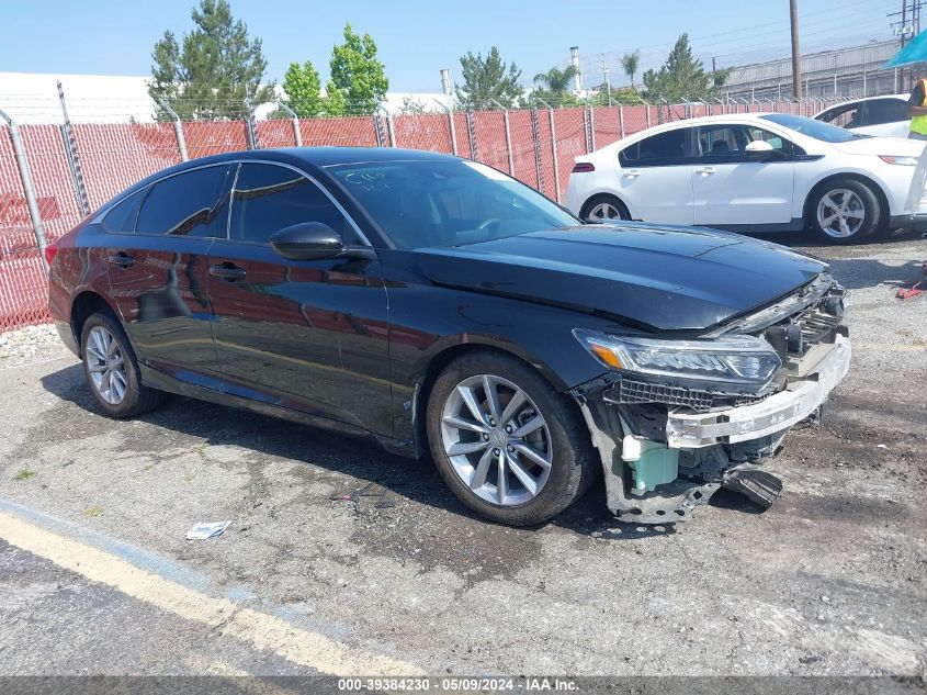 2021 HONDA ACCORD LX