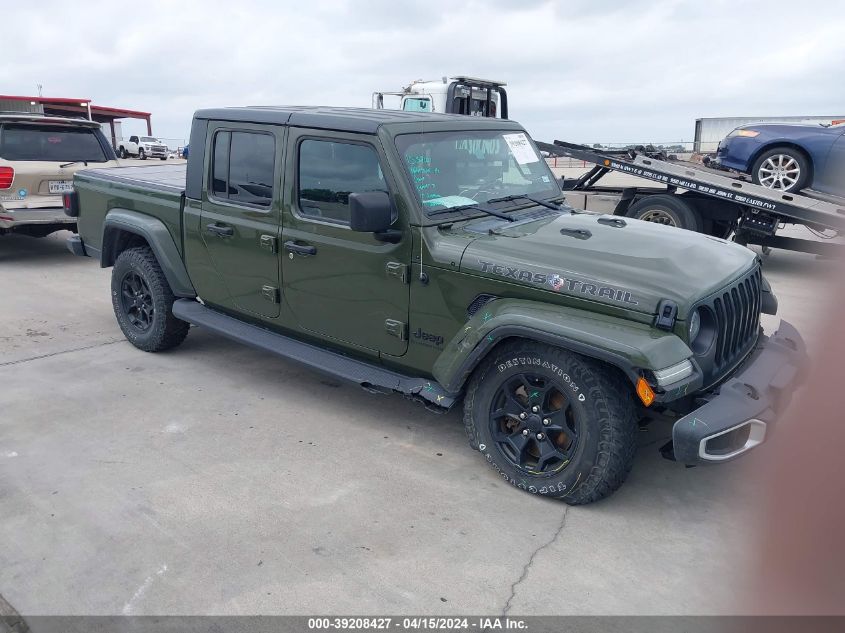 2022 JEEP GLADIATOR TEXAS TRAIL 4X4