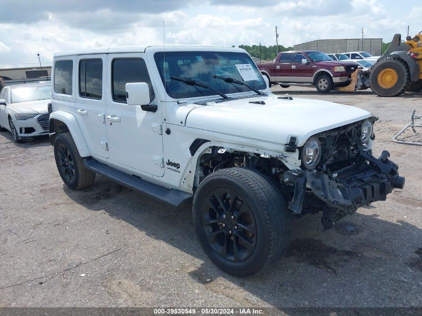 2021 JEEP WRANGLER UNLIMITED HIGH ALTITUDE 4X4