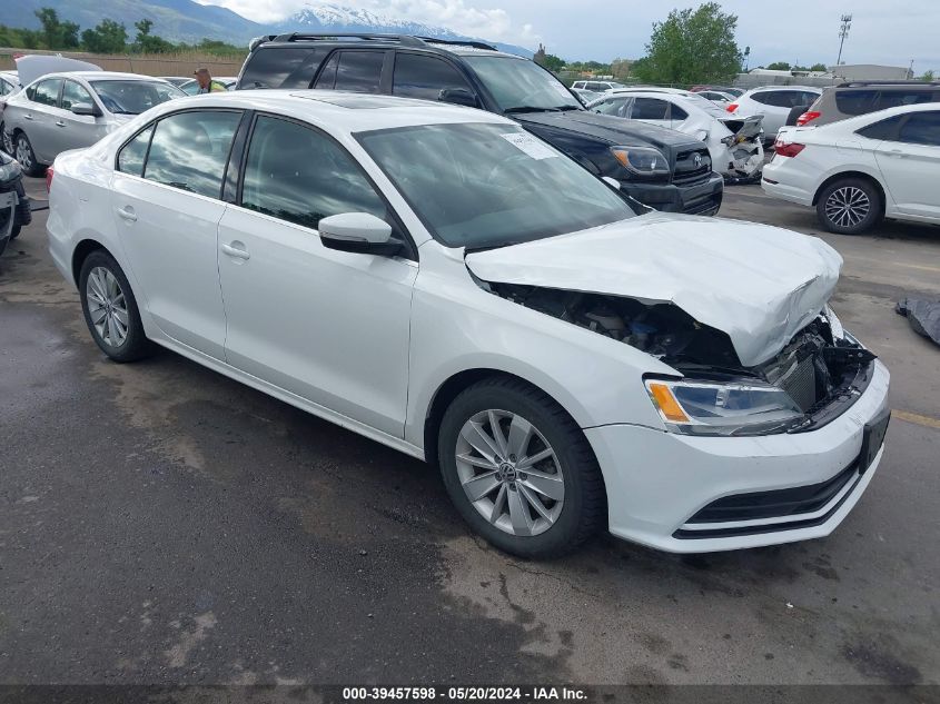 2015 VOLKSWAGEN JETTA 2.0L TDI SE