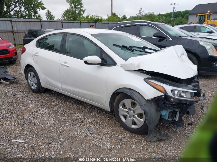 2018 KIA FORTE LX