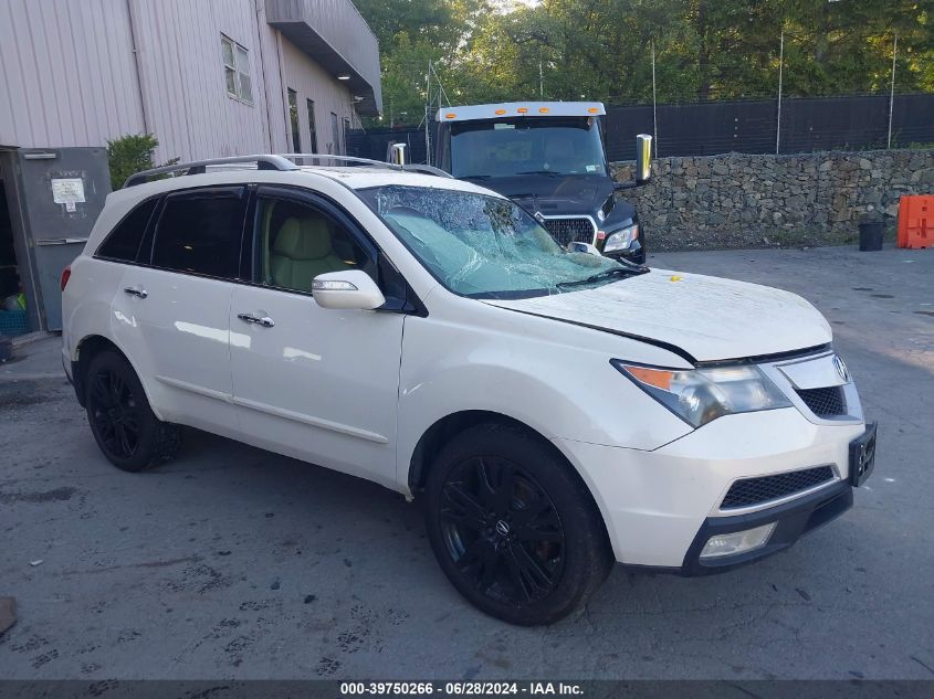 2010 ACURA MDX TECHNOLOGY