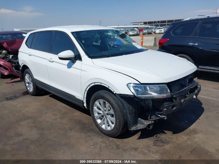 2020 VOLKSWAGEN TIGUAN 2.0T S