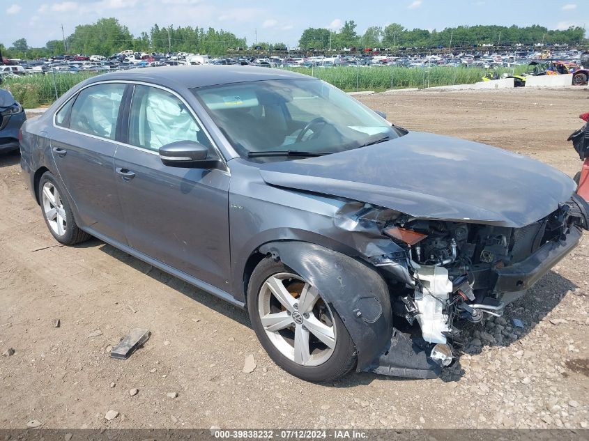 2015 VOLKSWAGEN PASSAT 1.8T LIMITED EDITION