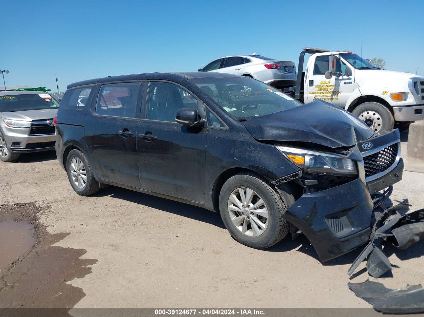 2018 KIA SEDONA L