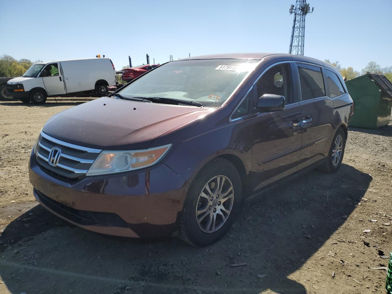 2011 HONDA ODYSSEY EX