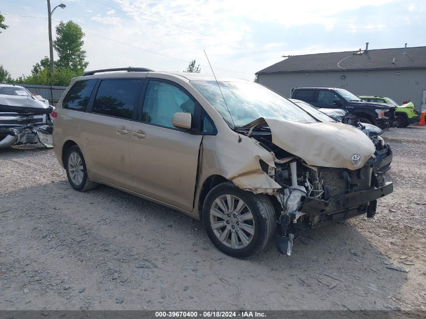 2012 TOYOTA SIENNA LE 7 PASSENGER