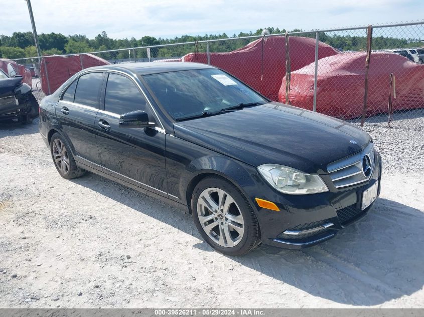 2012 MERCEDES-BENZ C 300 LUXURY 4MATIC/SPORT 4MATIC