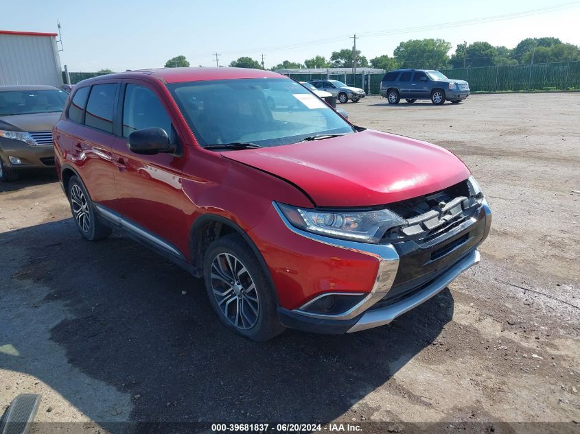 2017 MITSUBISHI OUTLANDER ES