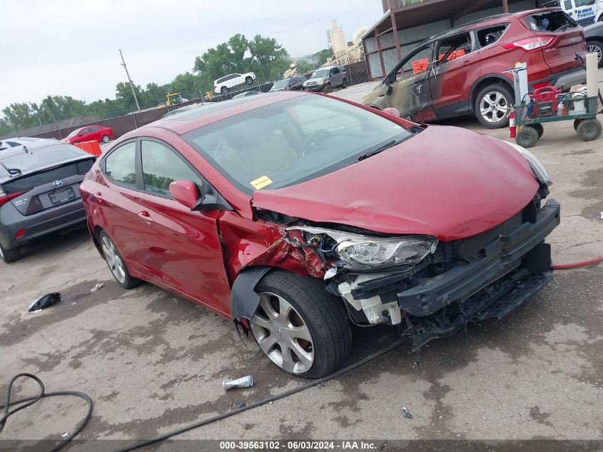 2012 HYUNDAI ELANTRA LIMITED (ULSAN PLANT)