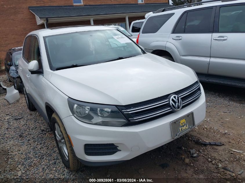 2013 VOLKSWAGEN TIGUAN S