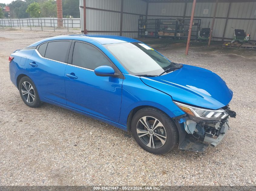 2022 NISSAN SENTRA SV XTRONIC CVT