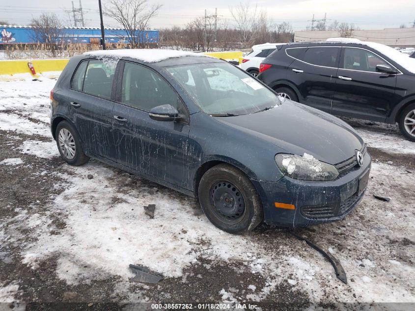 2013 VOLKSWAGEN GOLF 2.5L 4-DOOR