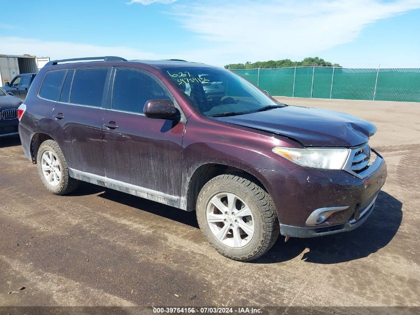 2011 TOYOTA HIGHLANDER SE V6