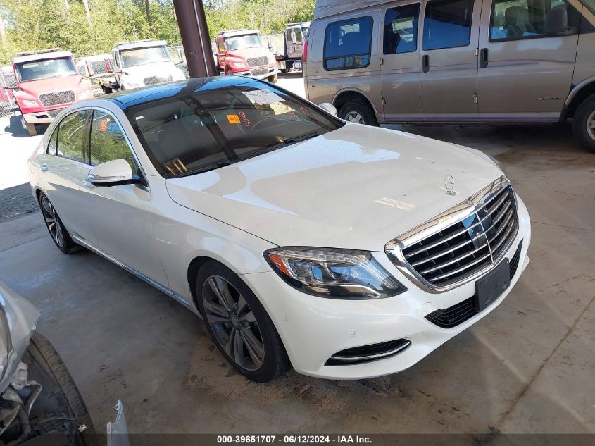 2015 MERCEDES-BENZ S 550 4MATIC