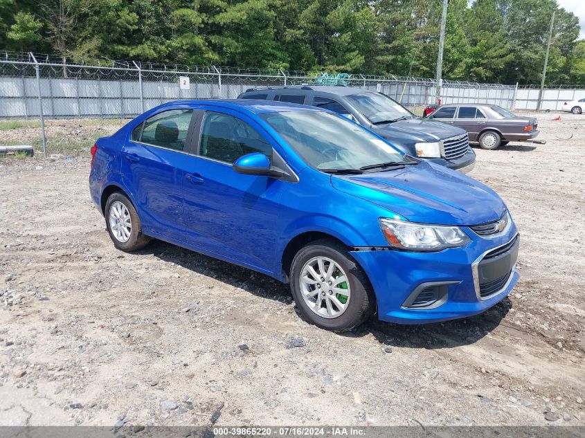 2020 CHEVROLET SONIC FWD  LT