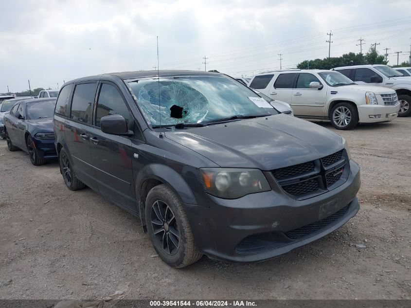 2014 DODGE GRAND CARAVAN SE