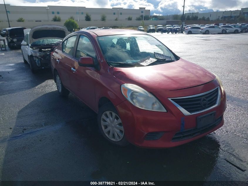 2012 NISSAN VERSA 1.6 SV