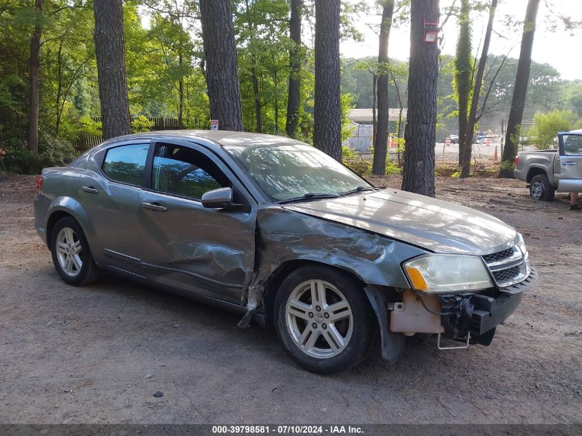 2012 DODGE AVENGER SXT