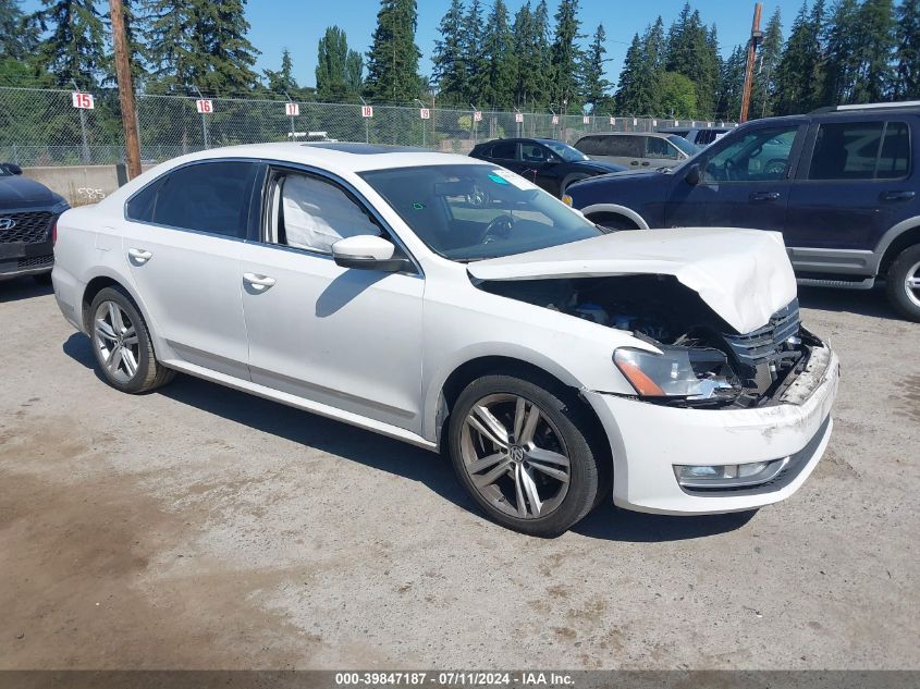 2014 VOLKSWAGEN PASSAT SEL