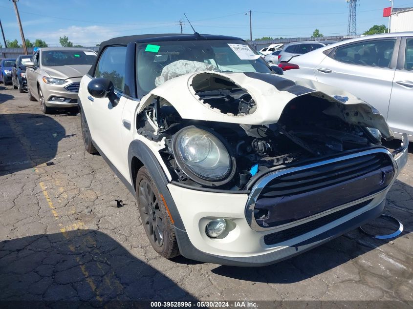 2017 MINI CONVERTIBLE COOPER