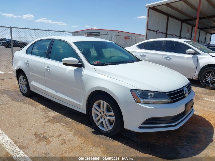 2017 VOLKSWAGEN JETTA 1.4T S