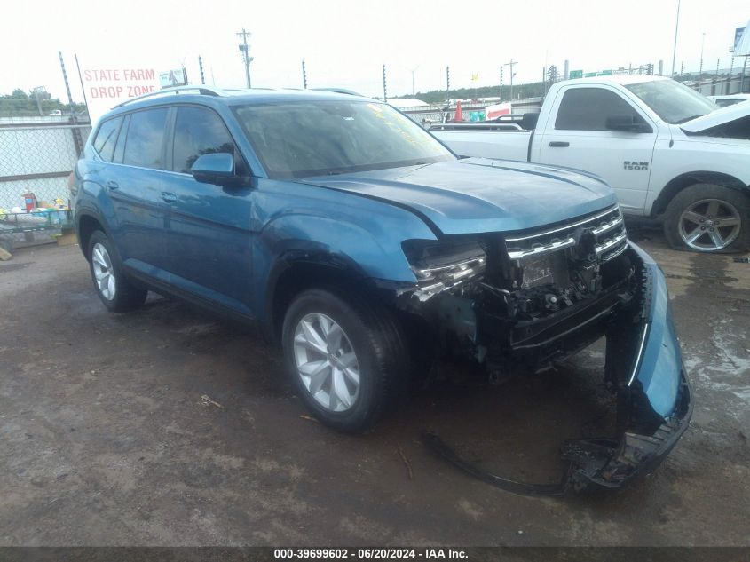 2019 VOLKSWAGEN ATLAS 3.6L V6 SE W/TECHNOLOGY