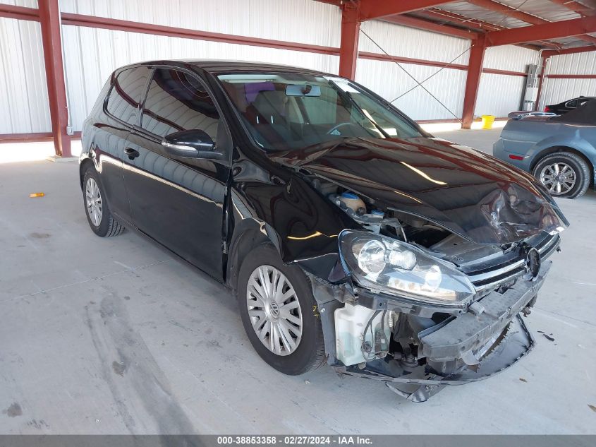 2012 VOLKSWAGEN GOLF 2.5L 2-DOOR