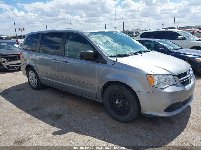 2016 DODGE GRAND CARAVAN SE