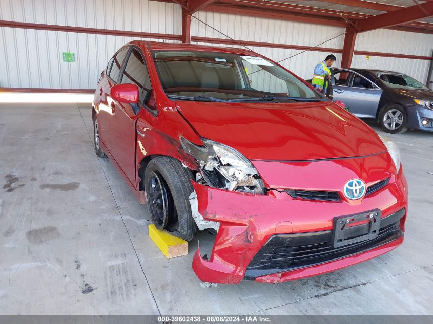 2012 TOYOTA PRIUS TWO