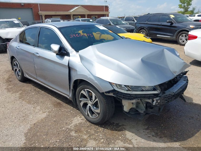 2017 HONDA ACCORD LX