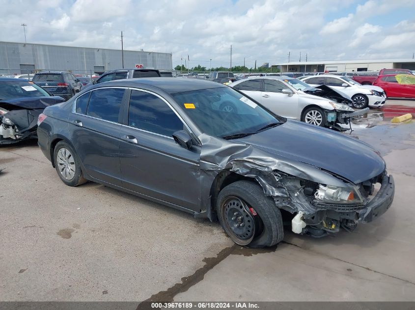 2012 HONDA ACCORD 2.4 LX