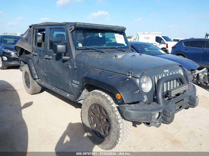 2017 JEEP WRANGLER UNLIMITED SPORT 4X4