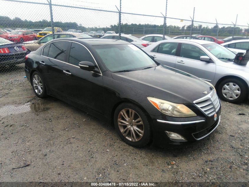 2012 HYUNDAI GENESIS 3.8